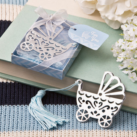 Baby Carriage Bookmark-Blue - Merrygo