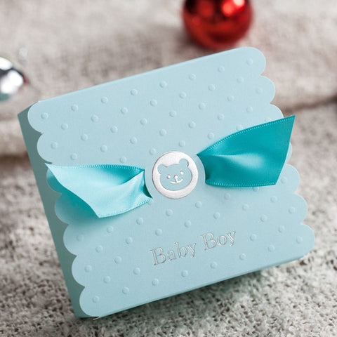 Baby Boy Baby Shower Favour Box - Merrygo