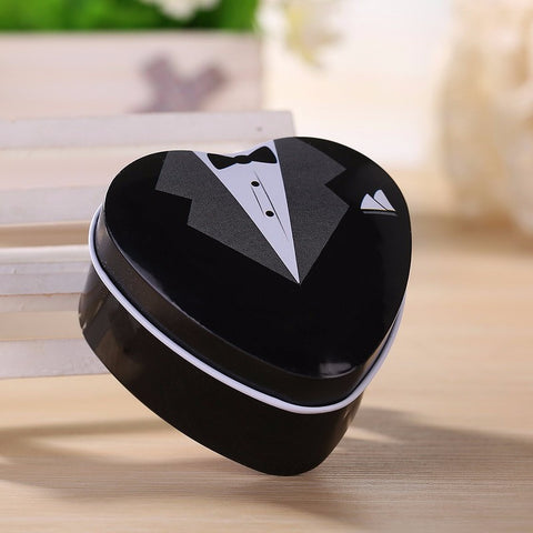 Bride and Groom Wedding Tin Favor - Merrygo