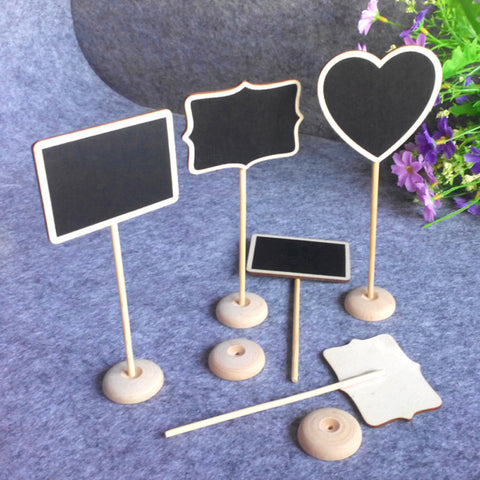 Rectangle Shape Blackboards Message Number - Merrygo