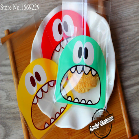 little monster Candy cookie Bags - Merrygo