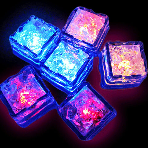 Multi Colors Changing Led Ice Cubes - Merrygo