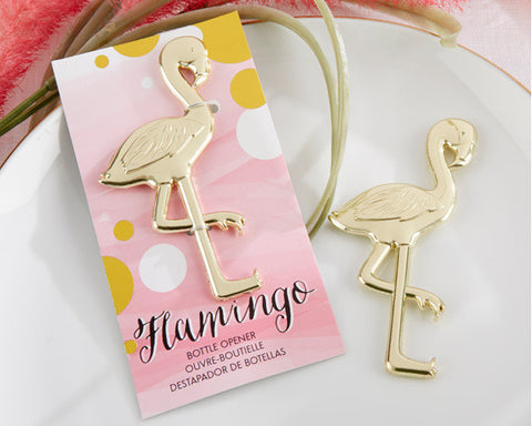 "Fancy and Feathered" Flamingo Bottle Opener - Merrygo
