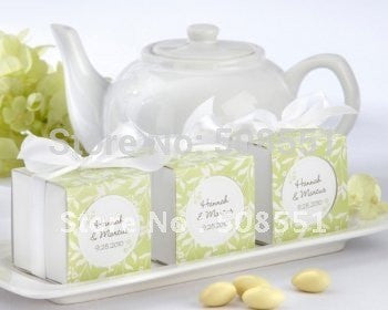 Free Shipping Square Wedding Favor Boxes Wedding Candy Box Casamento Wedding Favors And Gifts Event & Party Supplies 12pcs - Merrygo