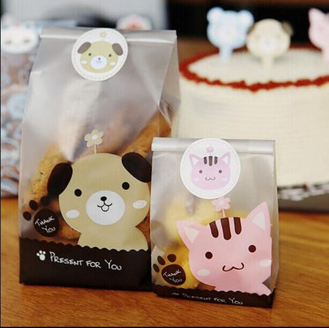 Puppy or kitten Pressent DIY Cookie Bag - Merrygo