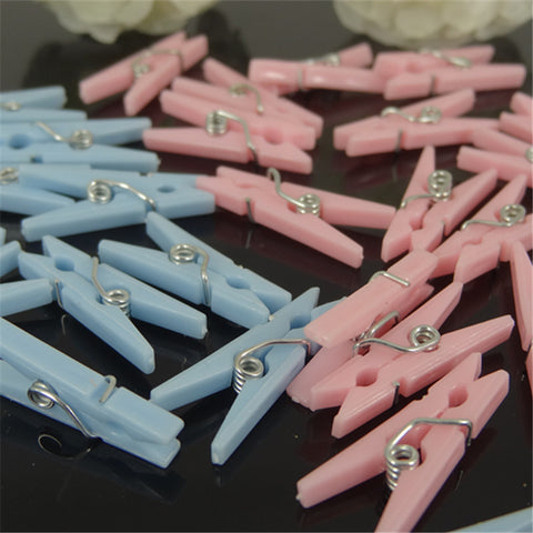 Mixed Small Pegs Baby Shower Favors - Merrygo