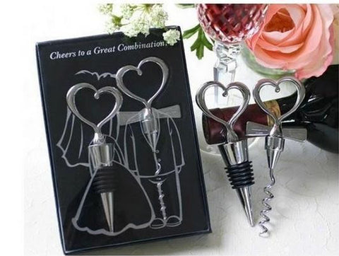 Bride and Bridegroom Bottle Stopper - Merrygo