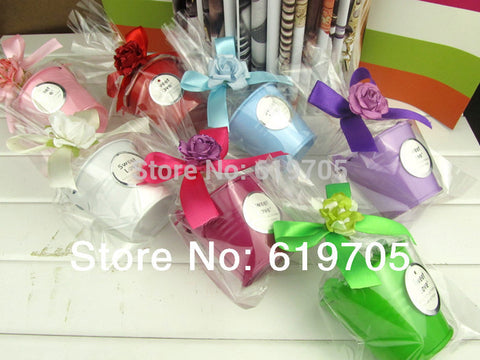 Free shipping Personalized 100 pcs lot wedding favors Tin Pails mini bucket candy box favor gifts bridal favors package - Merrygo