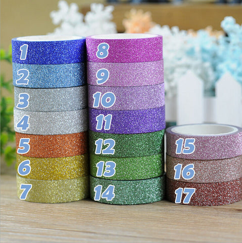 4M Glitter Washi Sticky Paper - Merrygo