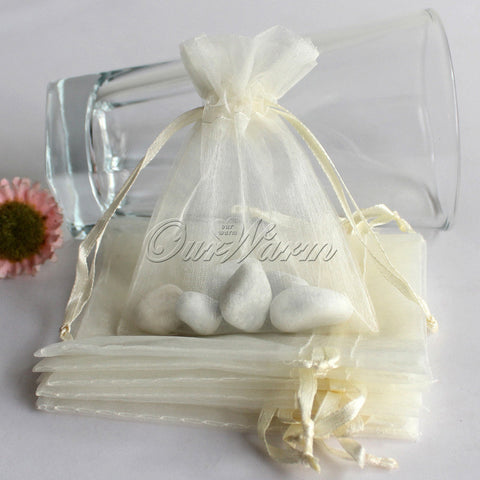 Organza Pouch Cover 3" x 3.5" 7cm x 9cm Wholesale - Merrygo