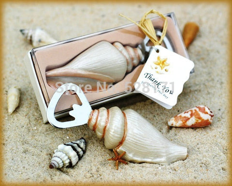 Sea Shell Bottle Opener Wedding favours - Merrygo