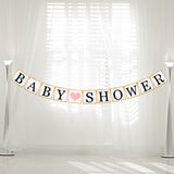 Paper Baby Shower Banner Garlands - Merrygo