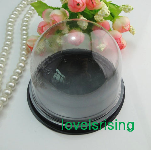 Clear Plastic Cupcake Cake Dome Favor Boxes - Merrygo