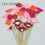 22Pcs Photo Booth Props Photocall Decoration - Merrygo
