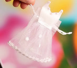 Free Shipping Organza Favor Bags  Wedding Favor Gift Bags For Wedding Party  12pcs - Merrygo