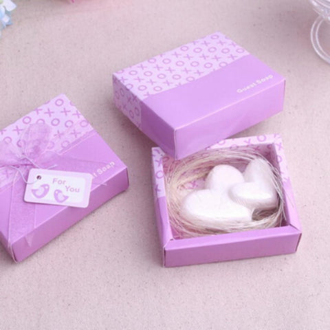 Double Heart Scented Soaps - Merrygo
