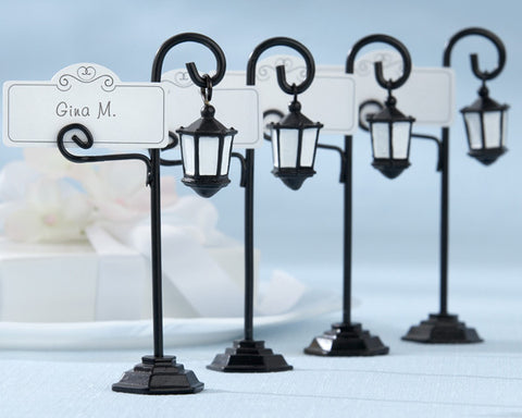 Bourbon Street Streetlight Wedding Place Card Holder Wedding Favors Gifts Party Accessory Decoration Supplies 100pcs/lot free - Merrygo