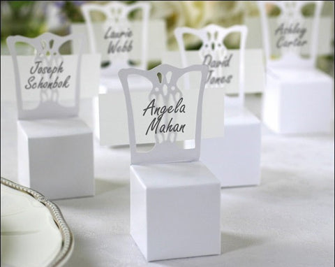 Wedding White Chair Candy Box - Merrygo