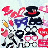 Wedding Paper Photo Props Lips - Merrygo