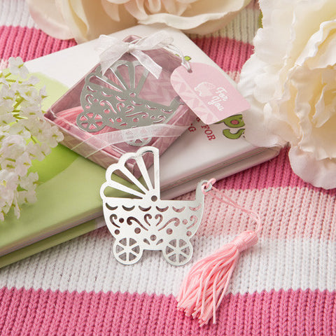 Baby Carriage Bookmark-Pink - Merrygo