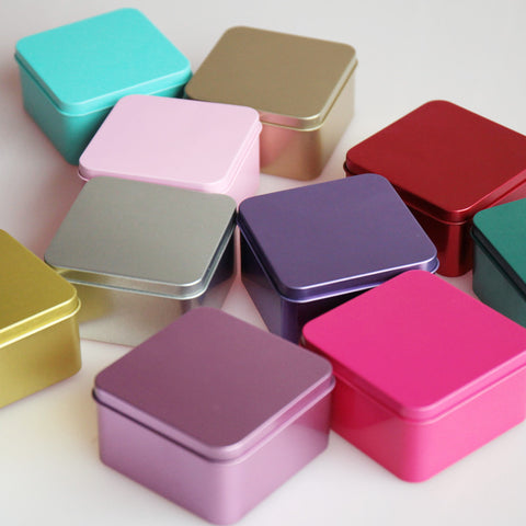 Square Tin Favors - Merrygo